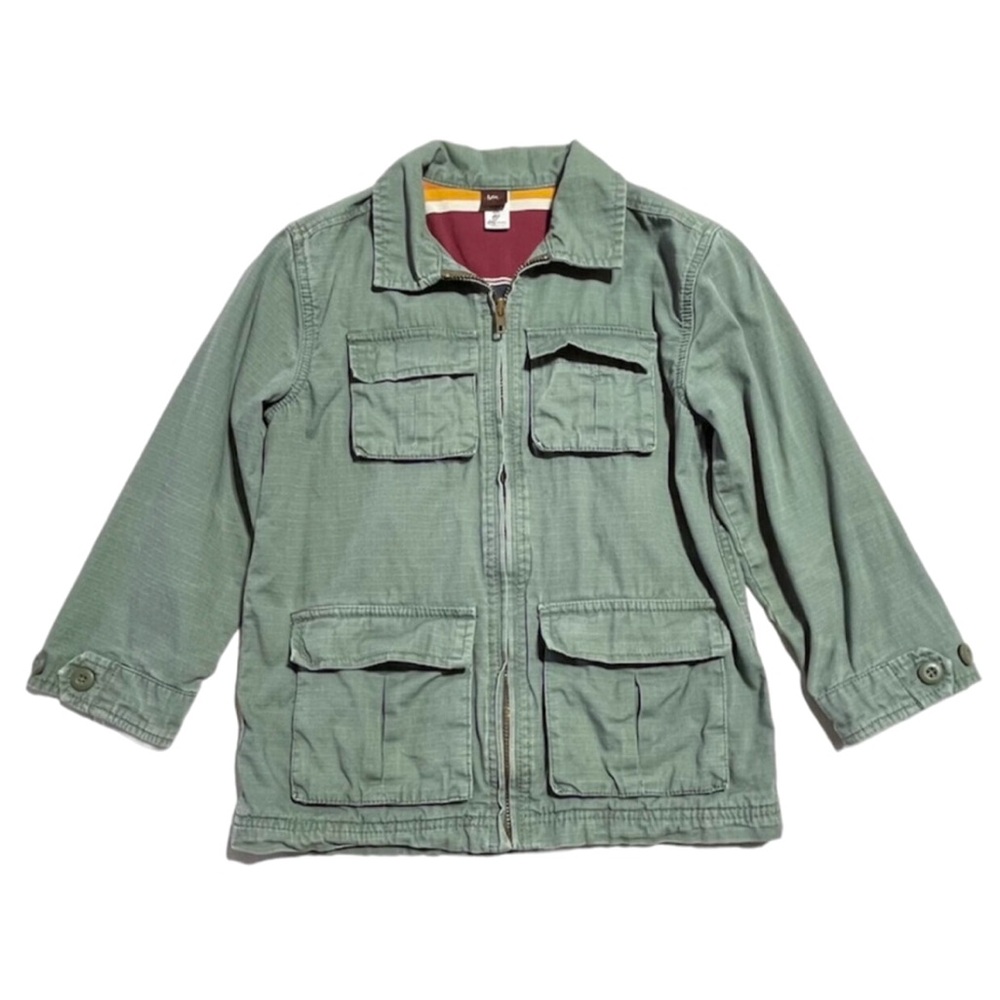 Tea Collection 100% cotton utility jacket 7 years
